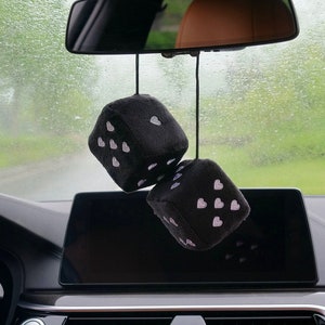 Buy Fuzzy Car Dice Online In India -  India