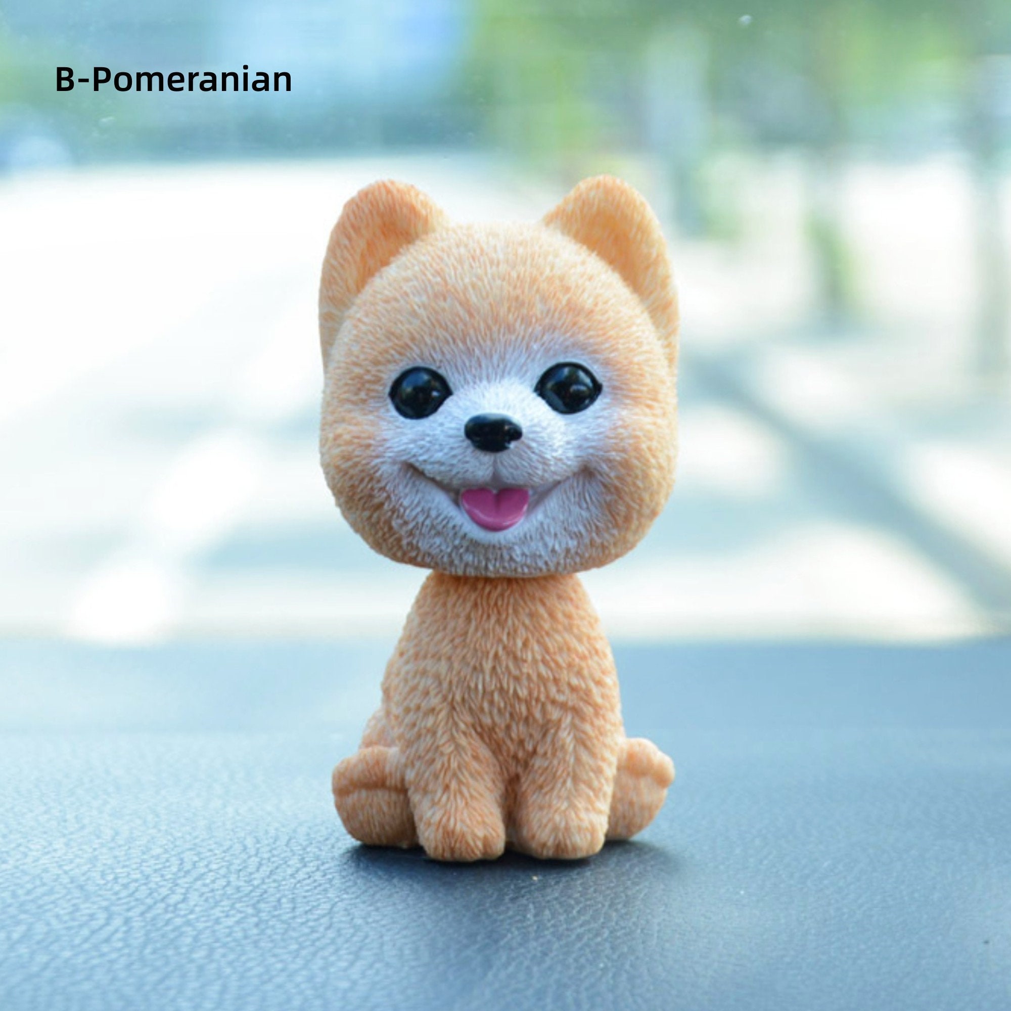 Cute Dog Car Decoration,teddy French Bulldog Pomeranian Husky
