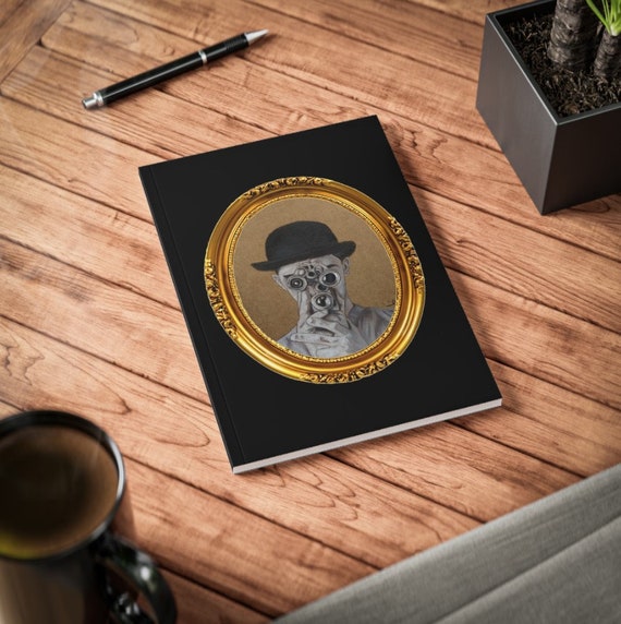 El Camara -pencil artwork on cover- Journal