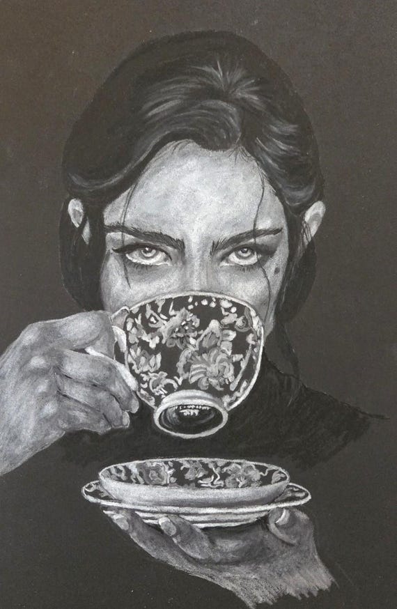 Art Print - The Poisoned Tea 5"x7"
