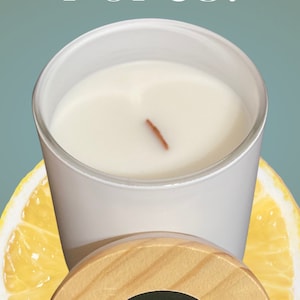 Yuzu Forest-All natural candle- made with coconut soy wax and plant based fragrance