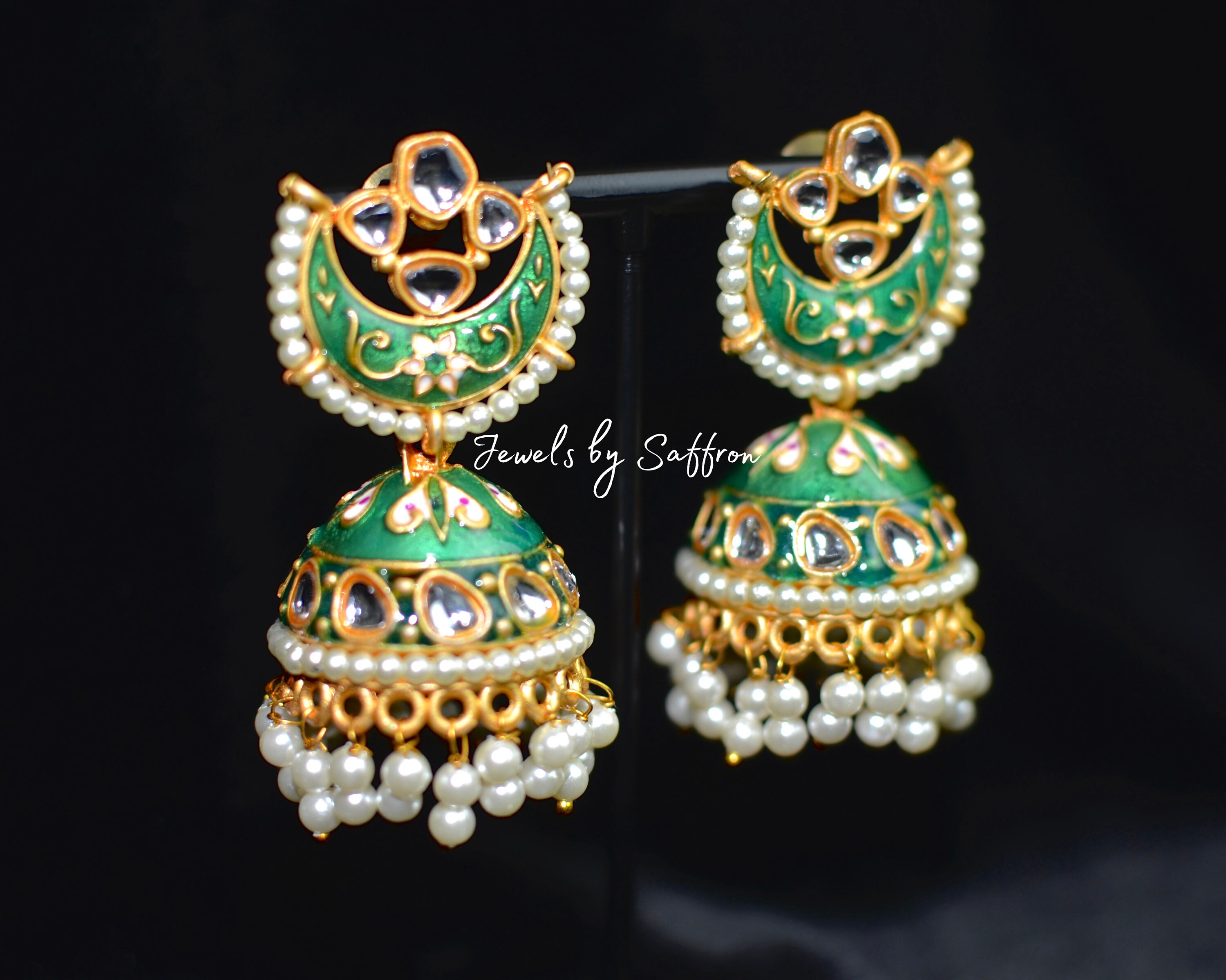 Buy Samridhi DC Chandbali Earring Silver for Women Online at Best Prices in  India - JioMart.