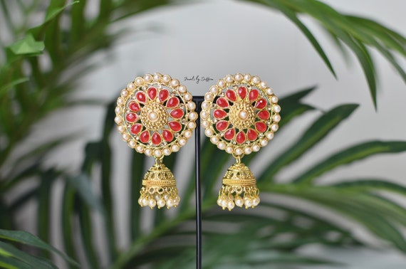 Jhumka Earrings | South Asian Inspired Earrings – Banglez