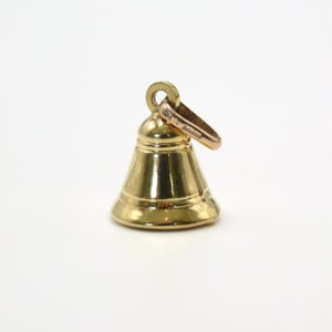 Vintage 9ct Gold UNOAERRE Bell Charm | Hallmarked, UNOAERRE (1 AR) | 0.76g