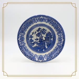 Blue Willow China Bowl - English Ironstone Tableware Ltd