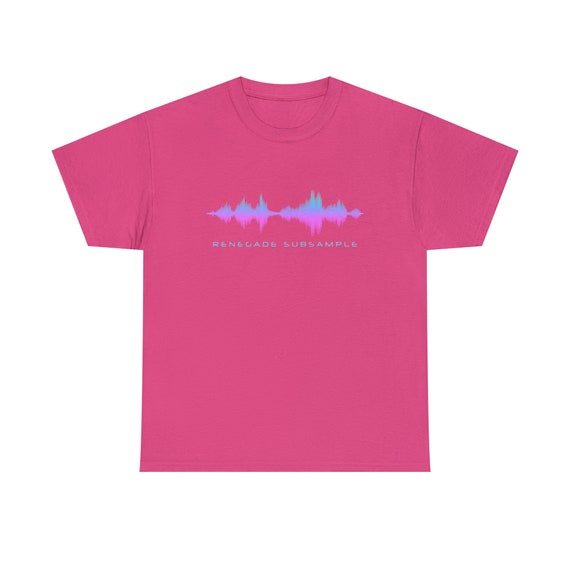 Renegade T-shirt, Music Shirt, Music Lover Shirt, Sound Wave