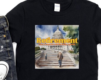 Camisa de humor político Casa de retiro Donde las siestas están en la agenda diaria Camisa No somos 'viejos somos' vintage Tee Old Folks camisa de casa