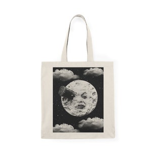 A Trip to the Moon (1902) , Georges Méliès :  Canvas Tote Bag