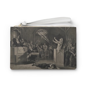 Salem Witch Trials Creepy Clutch Bag