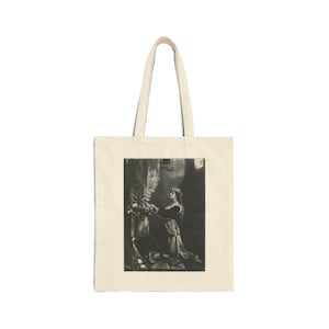 Joan of Arc Cotton Canvas Tote Bag