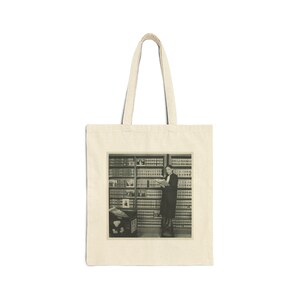 Ruth Bader Ginsburg Cotton Canvas Tote Bag