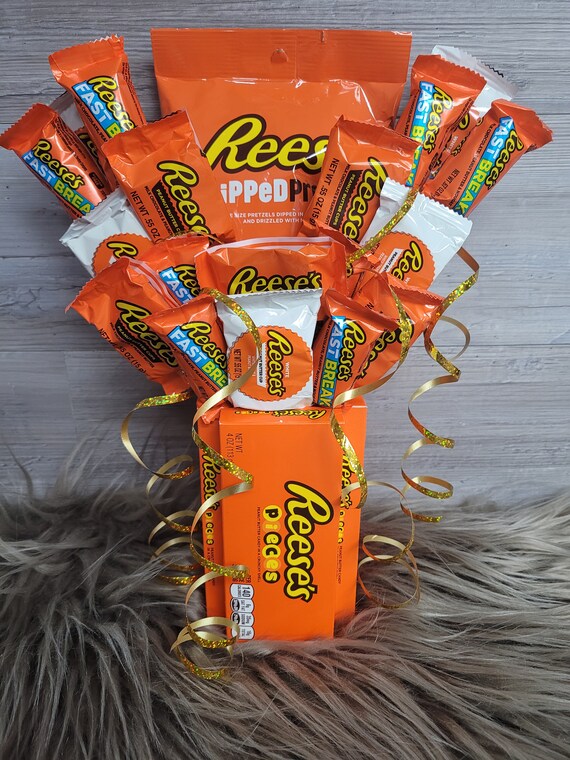 Reeses Candy Bouquet Football Candy Bouquet Candy Gifts In Richland,
