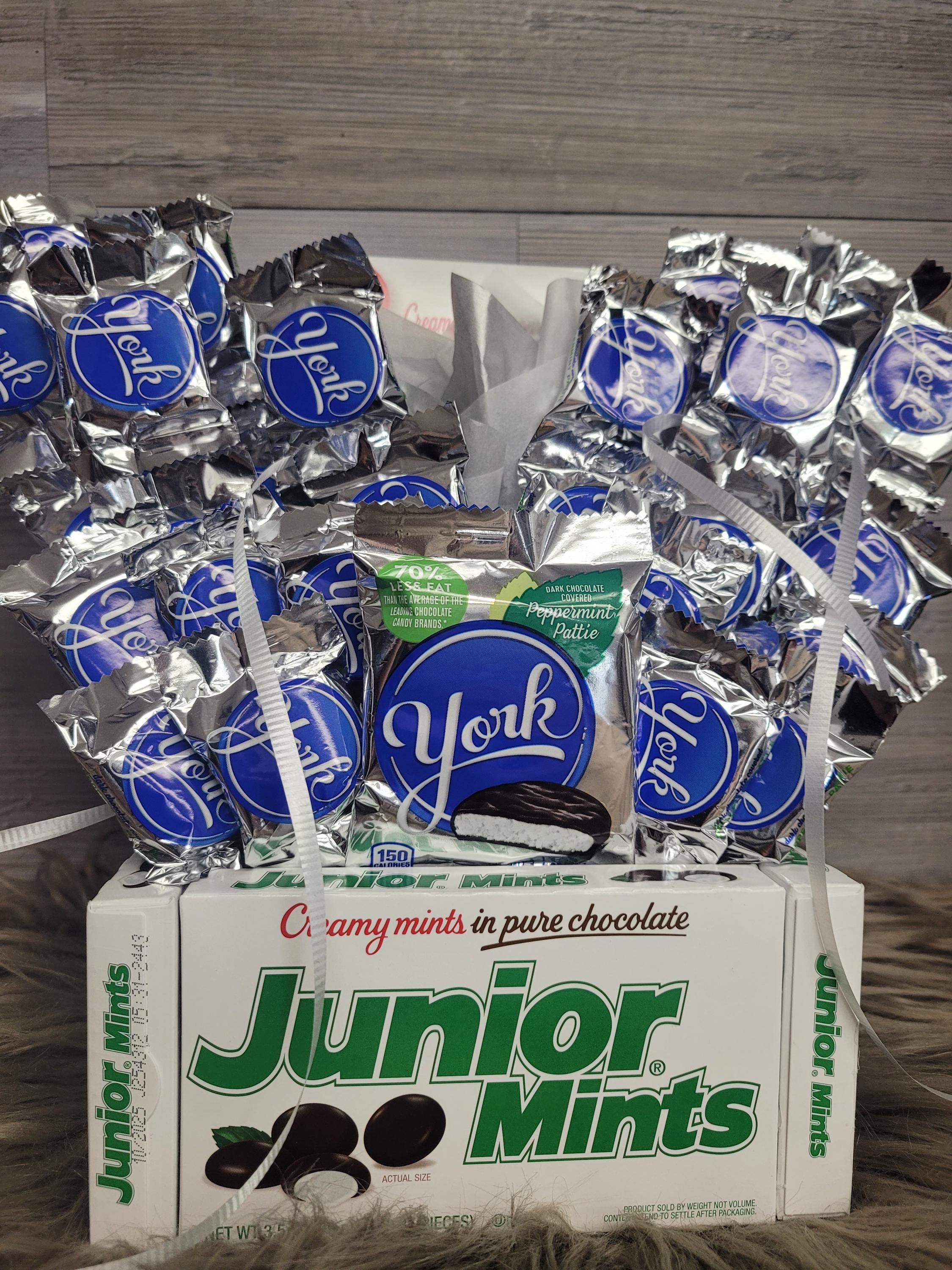 YORK Peppermint Patties Dark Chocolate Candy, 17.3 Barbados | Ubuy, image size:2250x3000