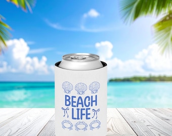 Nevera portátil para latas, soporte para latas para la playa