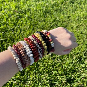 Boonarmband | Handgemaakte bonensieraden | Boho-armband | Op de natuur geïnspireerd cadeau | Unieke handgemaakte accessoires