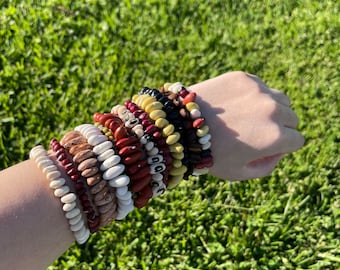 Bean Bracelet | Handmade Bean Jewelry | Boho Bracelet | Nature Inspired Gift | Unique Handmade Accessories