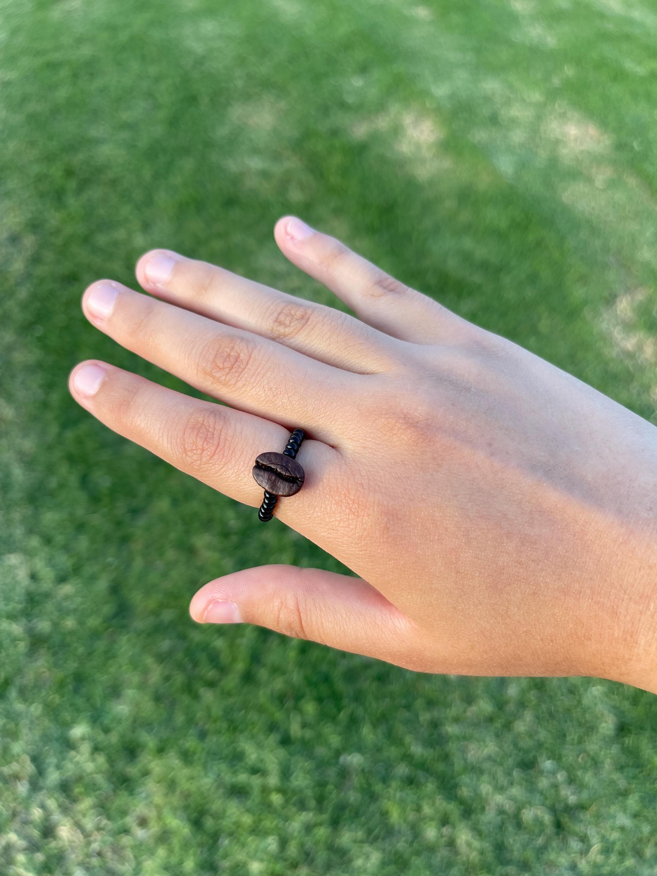 Coffee Bean Ring - Etsy