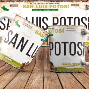 San Luis Potosí License Plate or Mug