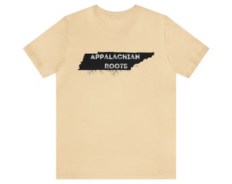 Tennessee Appalachian Roots - Unisex Jersey Short Sleeve Tee Rural Appalachia Midwest Hiking Outdoors Trail
