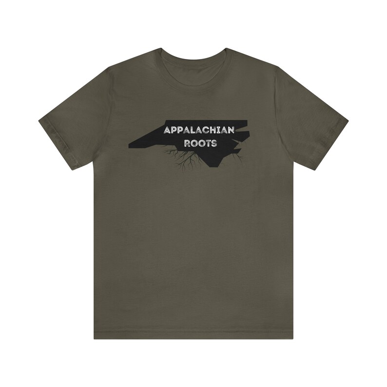 North Carolina Appalachian Roots - Unisex Jersey Short Sleeve Tee Rural Appalachia image 3