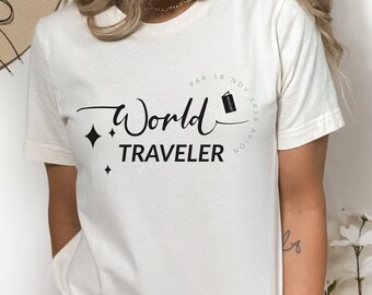 World Traveler T-Shirt: Global Adventure Tee