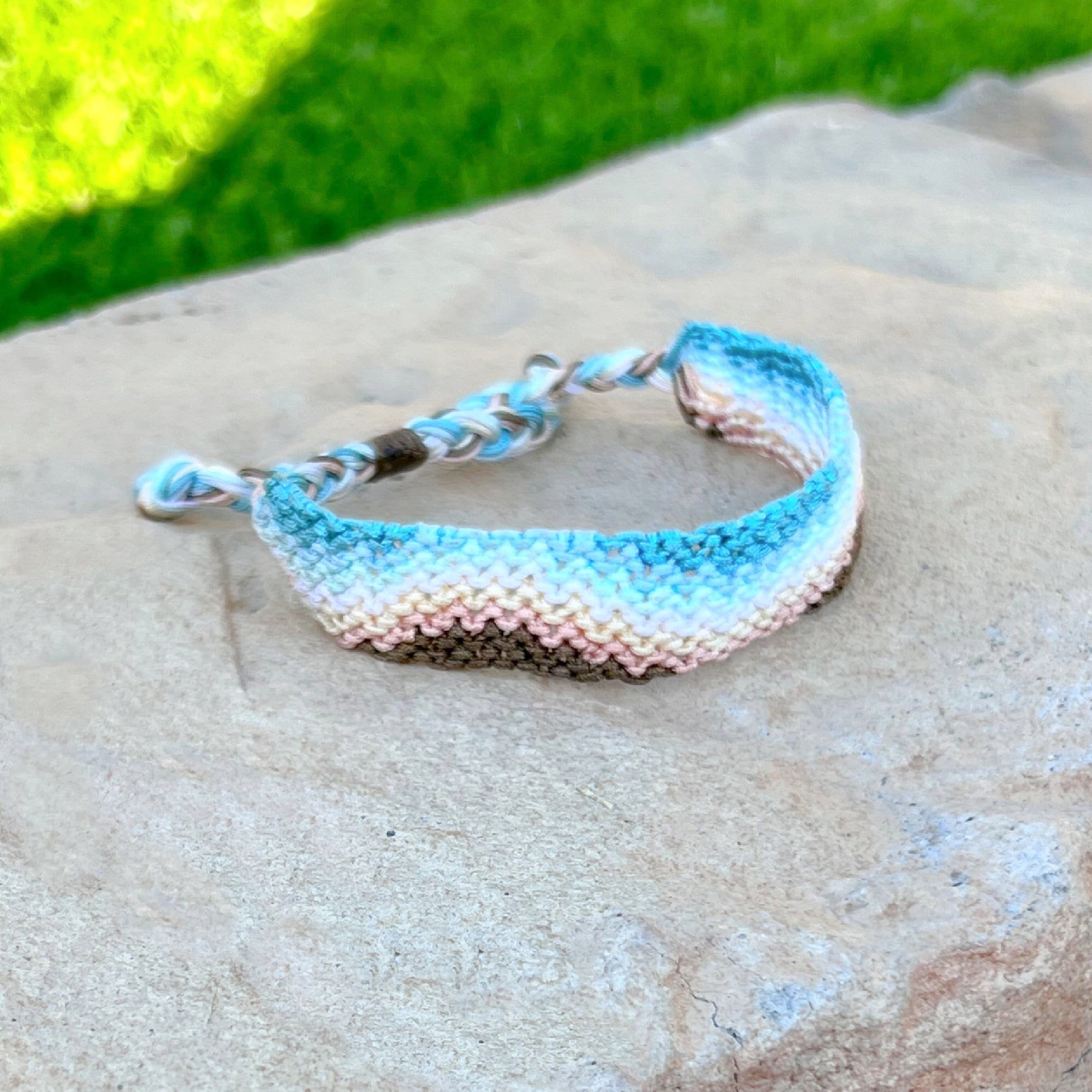 Finger Knitting Bracelets :) · How To Stitch A Knit Or Crochet Bracelet ·  Yarn Craft on Cut Out + Keep