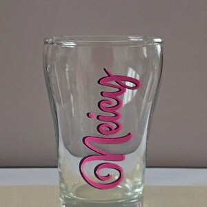 Personalized Shot Glass, Bachelorette Party, Bridesmaid Gift, Wedding Favors