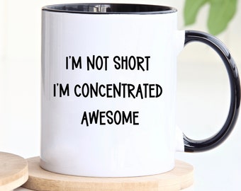 Short People Mug, Short People Gift, Sarcastic Mug, Height Humor Cup, Funny Short Mug, Short Person Gift, Offensive Gifts, Personalized Mug