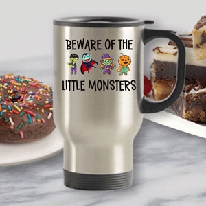 Monster-Themed Mug, Monster Lovers Gift Mug, Little Monster Travel Mug, Little Monsters Mug, Halloween Monsters Mug, Monster Travel Mug,