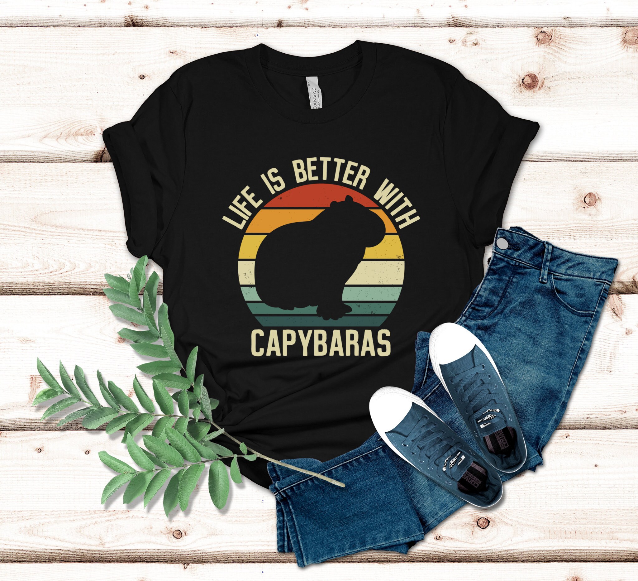 Life Is Better With Capybaras Shirt, Capybara Gift, Capybara Shirt
