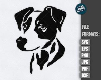 Jack Russel Terrier SVG, Jack Russel SVG, instant download jack russel dog svg cricut cut file, dog clipart