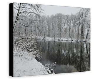 Winter Reflection Canvas
