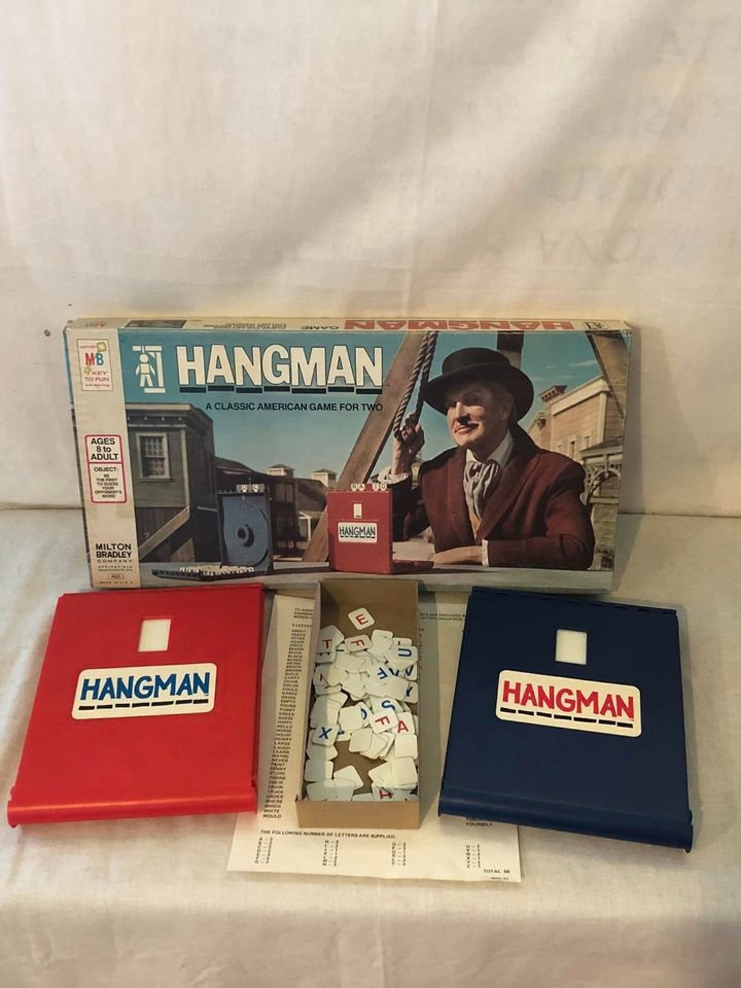 Vintage 1976 Hangman Board Game Etsy