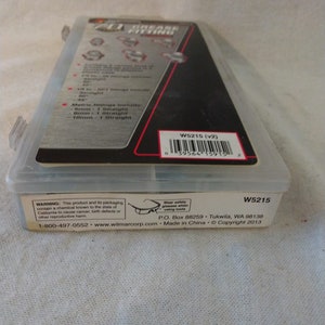 NIB 70pc Automotive Grease Fitting Assortment W5215 afbeelding 3