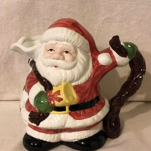 Santa Pitcher - Etsy