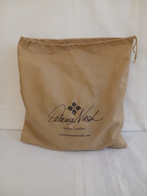 Patricia Nash Italian Leather Fringe Purse - image 9