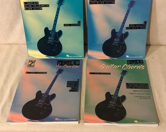 Lot of 3 Blues Guitar Books With CD & Blues Guitar Book By John Gnapes