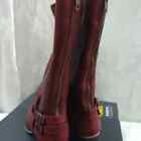 Price Reduced   NIB Size 9 Rosie Riding Red Leath… - image 4