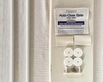 Puerta de cierre automático NIB North States, 2 barras, extensión de 5 3/4" con caja original