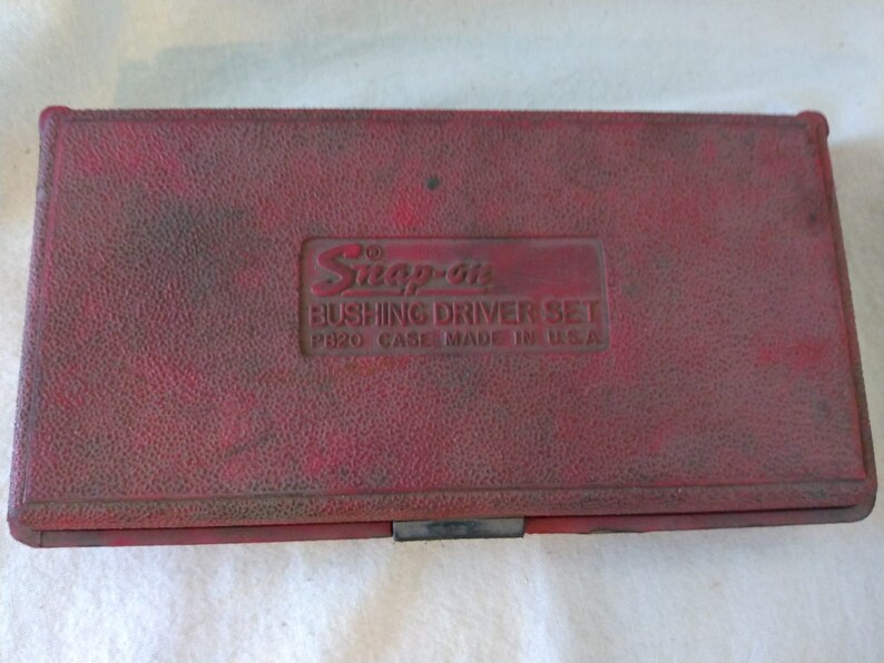 Snapon Tools USA Bushing Driver Set in PB20 Red Hard Case Etsy
