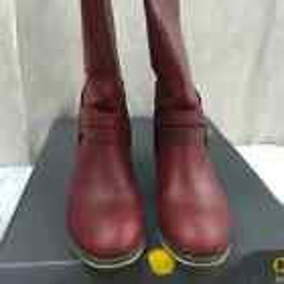 Price Reduced   NIB Size 9 Rosie Riding Red Leath… - image 5