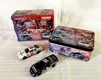 NIB Action 1:64 Kevin Harvick No2 ACDelco Busch Championship N No28 GM Goodwrench Rookie Of The Year 2001 Monte Carlo