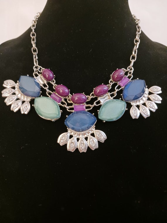 3pc Statement Necklace & Bracelets Set - image 5