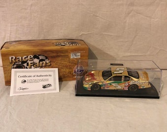 NIB Action Race Fans 2000 NO5 Terry Labonte Kellogg's Monte Carlo 24KT Gold Stock Car