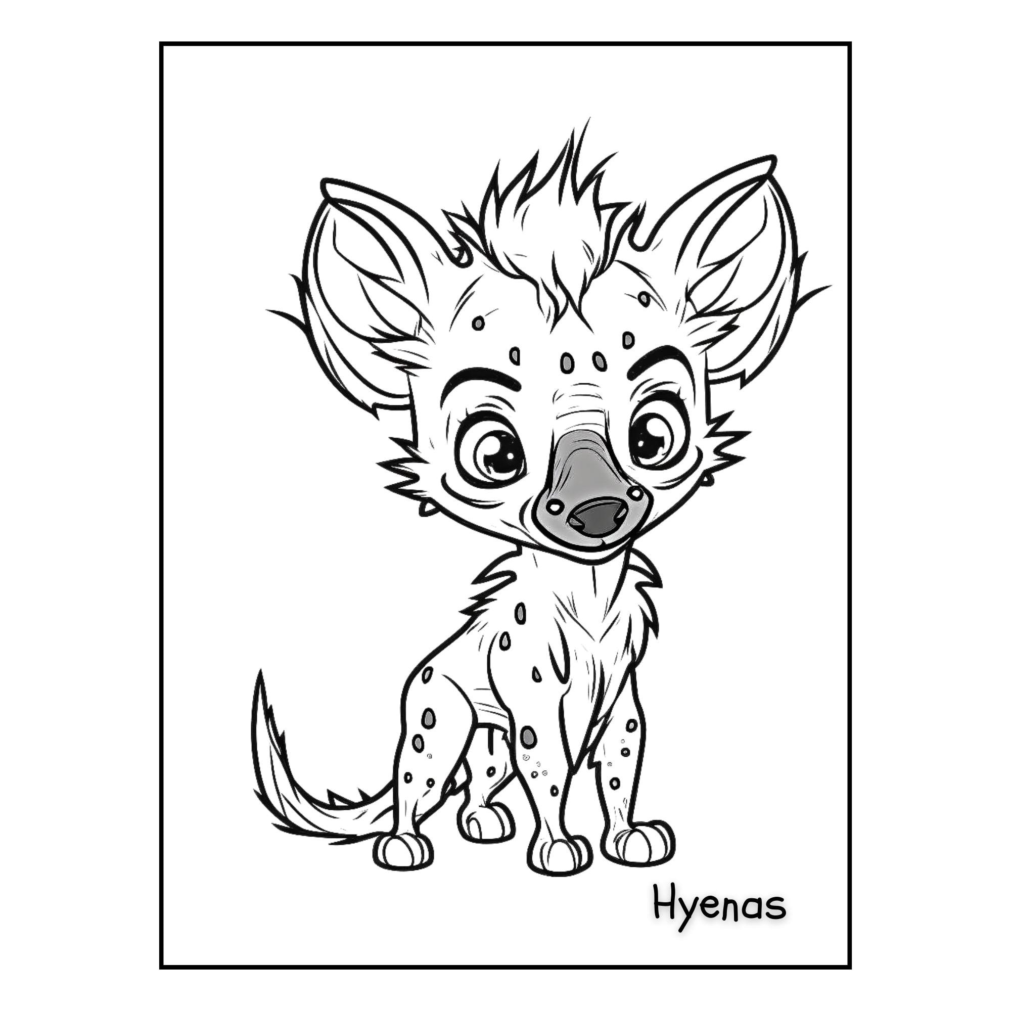Lion King Hyena Coloring Page