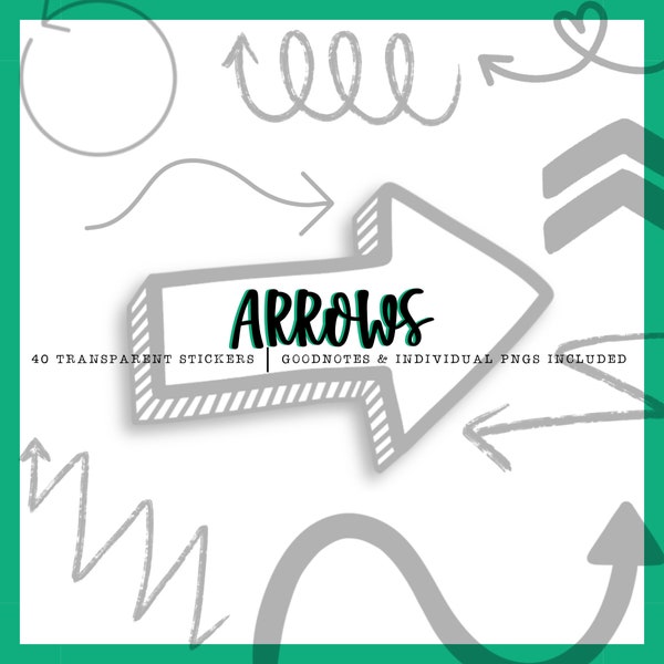 Arrows- 40 | Goodnotes | Xodo | Noteability | Zoomnotes