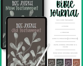 Diario Bíblico Digital: Sistema de Registro de Fe para GoodNotes y Noteful (PDF)