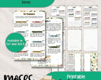 Sermon on the Mount Bible Tip-ins Kit | Matthew 5-7 Study Guide (Digital Download)