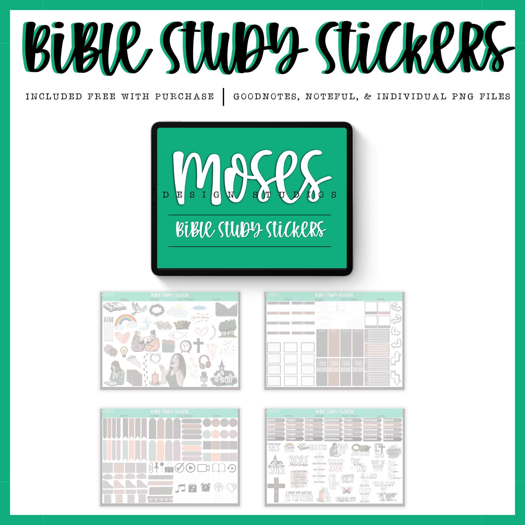 Digital Bible Journal: Faith Journaling System for Goodnotes, Noteful ...