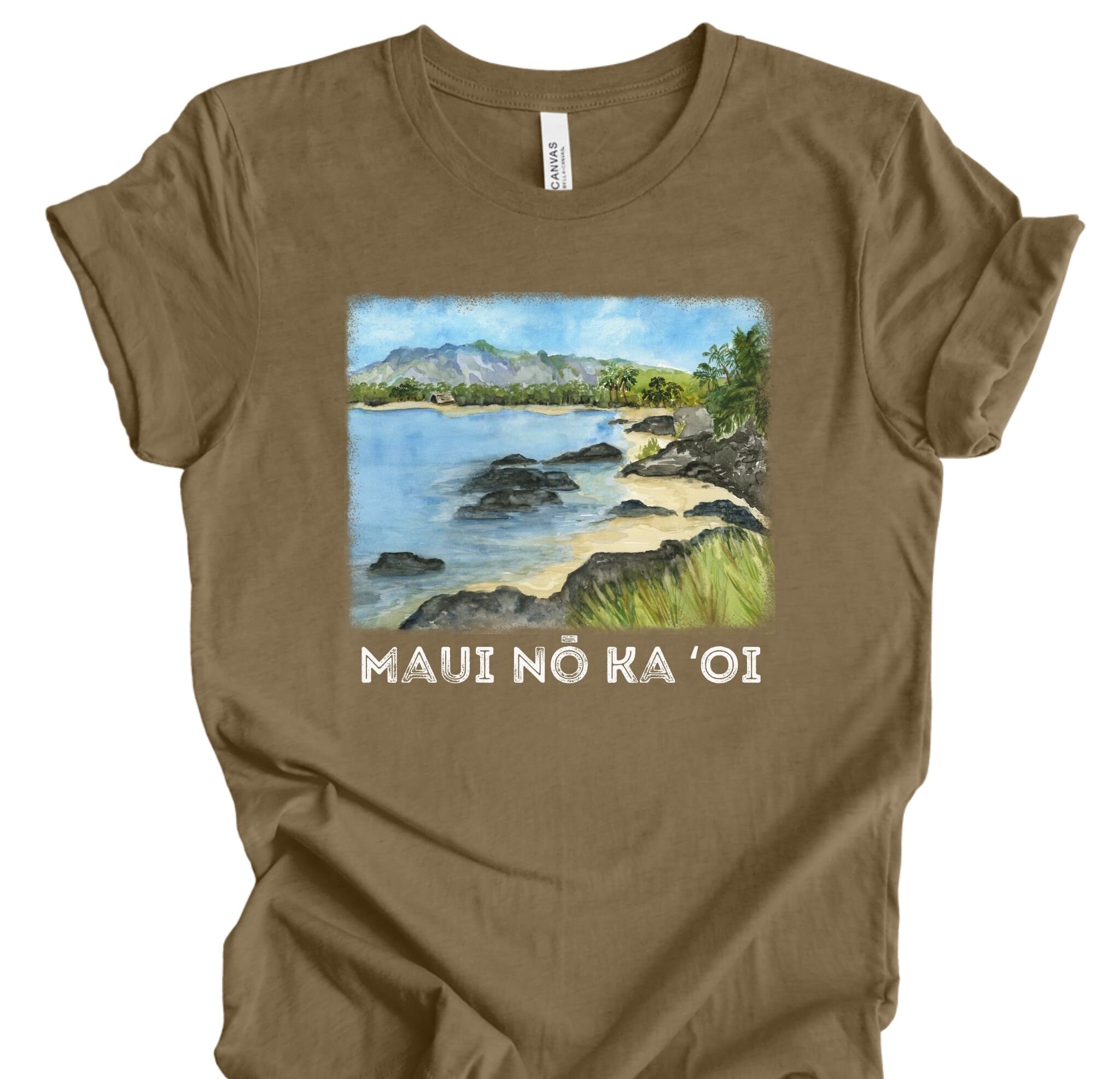 Brown Maui Tee